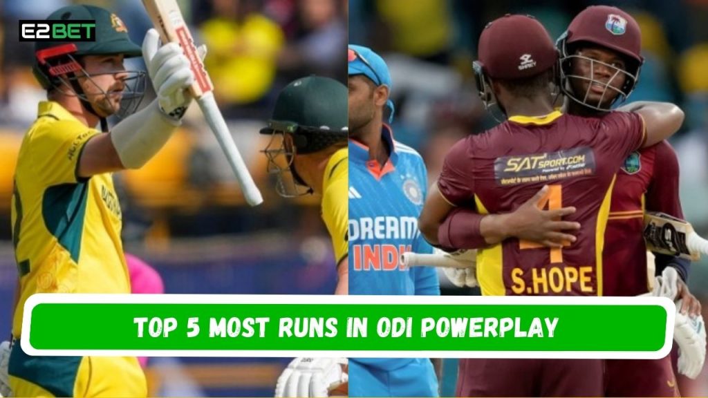 Most Runs in ODI Powerplay