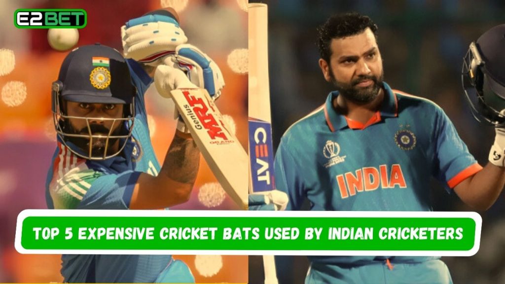 Expensive Cricket Bats Used by Indian Cricketers