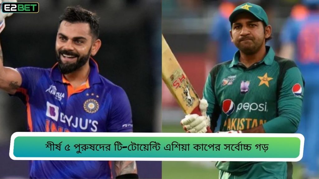 পুরুষদের টি-টোয়েন্টি এশিয়া কাপের সর্বোচ্চ গড়