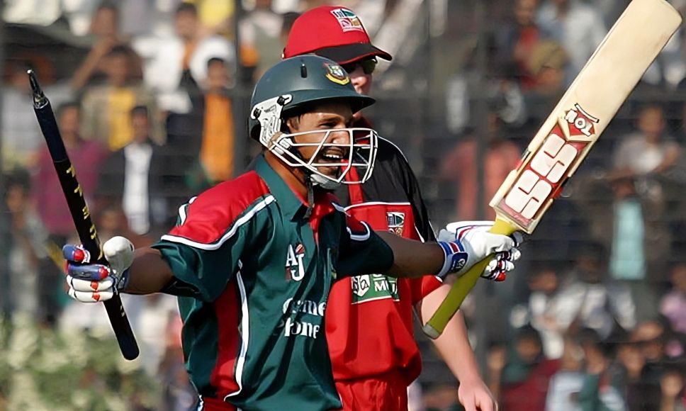 Batting Averages for Bangladesh in ICC Champions Trophy History
